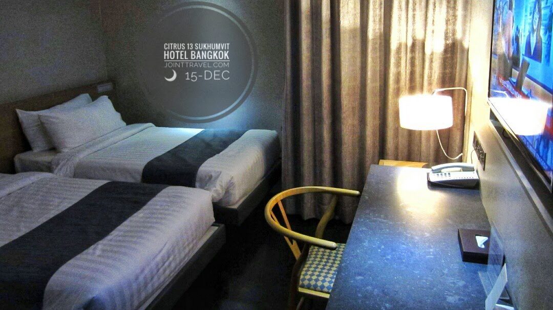 รีวิวโรงแรม Citrus Sukhumvit 13 Bangkok Hotel