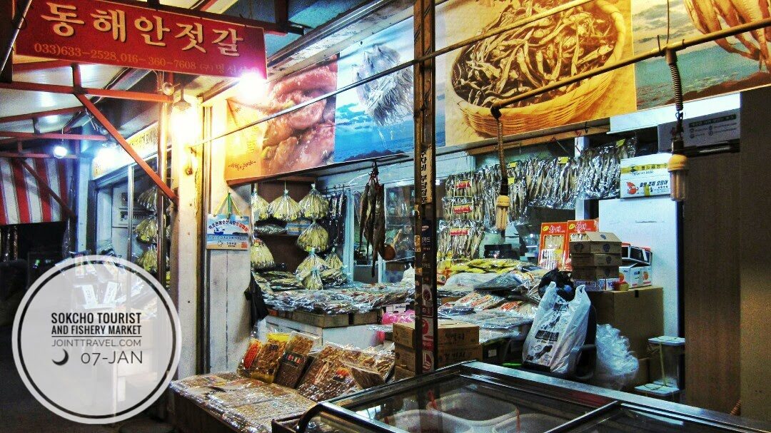 Sokcho Tourist & Fishery Market (속초 관광수산시장) 