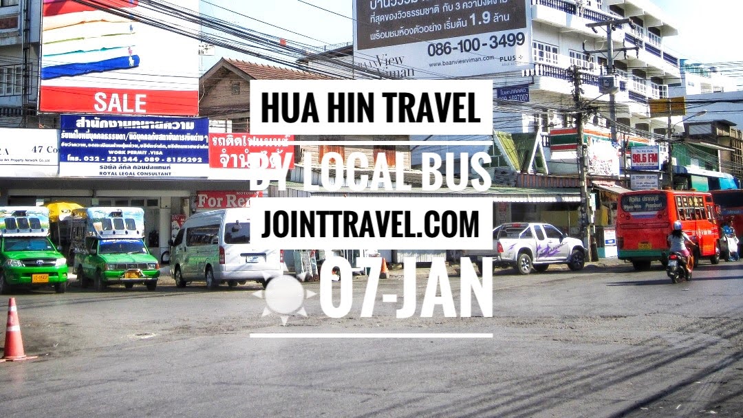 Hua Hin Travel by Local Bus